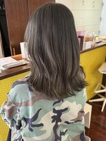 ヘアースペースブルーム プリュス 石橋店(HAIR SPACE BLOOM plus) 石橋/オリーブグレージュ/ケアブリーチ/髪質改善トリートメント