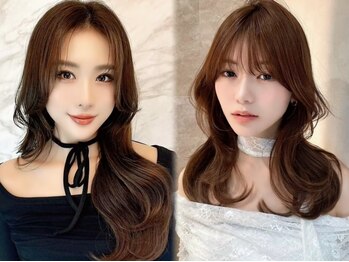 ロンドグロワール 大宮(Lond Gloire)の写真/ばっさりとカットしなくても雰囲気が変わる韓国レイヤー。色っぽさと華やかさを兼ね備えた小顔ヘアに[大宮]