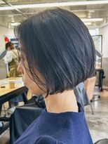 マノ 千歳烏山(MaNO)&nbsp;大人ショートハイライト髪質改善トリートメント前髪30代40代