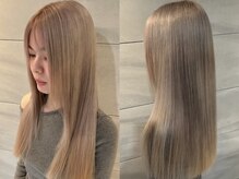 【ミルクティー&ホワイト系も♪ケアブリーチonカラーでハイトーン系外国人風カラーはまだまだ人気♪】