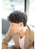 アップバングショート！！