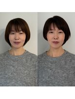 メロウ(me'lou) 《me’lou》大人×ショートボブ20代30代40代50代