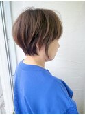 大人ショートボブ 丸みショート30代 40代 50代 60代 神戸by柴立