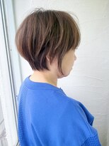 ムーンジェジェ(moon jeje)&nbsp;大人ショートボブ 丸みショート30代 40代 50代 60代 神戸by柴立