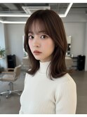 髪質改善カラー ダークブラウン
