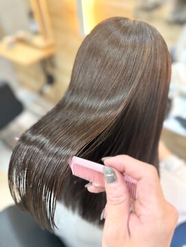 ソヨン 平塚店(SOYON) ヘーゼルベージュ×髪質改善〇平塚