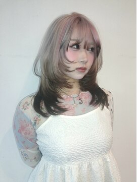 ロット(lot) 【kanau】ミックスデザイン透明感ヘア