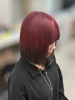 ノアル 大宮店(NOAHL) エンドカラー/レッド/ブラック/ダブルカラー/ブリーチ M