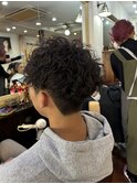 ツイストスパイラルパーマ　メンズマッシュ　佐世保