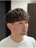 博多メンズシャドウパーマ