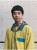 ベリーショート　ピンパーマ　くせ毛パーマ　緩めパーマ