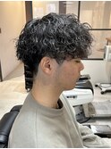 MEN`SHAIR/スパイキーショート/フェザーパーマ/烏丸御池F