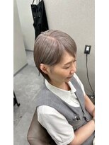 スラッシュ ホワイト(SLASH white)&nbsp;脱白髪染めハイライト/白髪ぼかし/透明感カラー/髪質改善