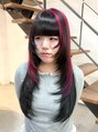 カフネ(cafne) デザインカラーとレイヤーイヤーカットの組み合わせ!