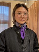 ハイトーンナチュラルボブ