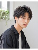 バグズ(Baguz) ラフ質感ツイストスパイラルセンターパート