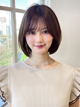 エイミーバイアフロートザガーデン 浦和店(amie by afloat the garden) ひし形レイヤーボブ/ハッシュカット/フレンチバング【浦和】