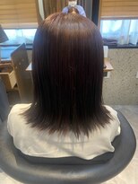 ヘアリゾート粋 トゥジュ 池袋東口店(tujuh)&nbsp;くびれミディ/ナチュラルブラウン