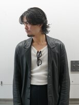 クラスコウベ 三宮店(Krass kobe)&nbsp;ミディアムウルフパーマ【上野　竜司】