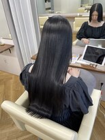 アンドカオマワリカットファム(Fann.)&nbsp;髪質改善 UPTOGLOSS トリートメント レイヤーカット 韓国風 前髪