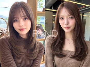 ランド EMANON横浜(RaND)の写真/横浜で叶う韓国風レイヤーカット＆髪質改善☆大人女性の魅力を引き出す艶髪縮毛矯正もお任せ◎