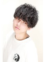 リップスヘアー 銀座(LIPPS hair)&nbsp;NKO刈り上げ前下がりマッシュワイルドビジカジツーブロック