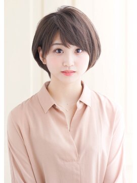美容室 サボイ 高崎店(SAVOY) 大人可愛い♪小顔スタイル☆斜めバング×ひし形ショート