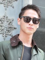 リップスヘアー 銀座(LIPPS hair) 73分け 刈り上げ メンズヘア