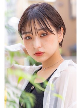 エイミー(Aimee) Aimee町田 ハンサムショート×クリアグレージュ