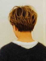 アラワラブルー(arrawarra blue)&nbsp;マッシュショートパーマ/20代/30代/40代/50代/倉敷/白楽町