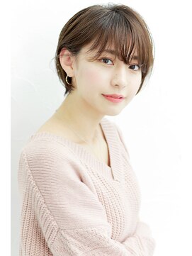 ラフィス ヘアー パーク 枚方2号店(La fith hair park) 【over hair】 大人ショートボブスタイル