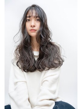 レスピア 銀座(Respia) リカールパーマでアンニュイロング【銀座】