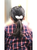 キッズ/毛先のメンテナンス