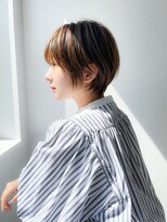 ネイヴィル オモテサンドウ(navile omotesando) 【yuka】ナチュラルショートボブ20代30代40代