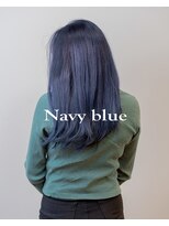 フィッツコア(FITS CORE)&nbsp;髪質改善で作るネイビーブルーとビタミンカラー