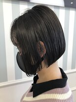 ニューヨークニューヨーク ピオレ姫路店(NYNY)&nbsp;切りっぱなしボブ×縮毛矯正