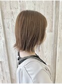 くびれボブ★ミルクティーベージュ★