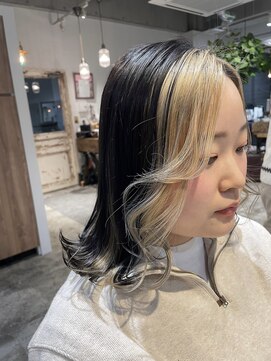 ナルヘアー 越谷(Nalu hair) フェイスフレーミング/ブロンドベージュ