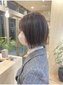 髪質改善ミニボブ