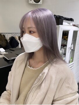 リル 溝の口(LiL) ラベンダーピンクパープルアッシュ切りっぱなし