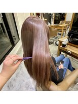 フツーロ 栄(FUTURO)&nbsp;髪質改善　ベージュカラー　プルエクステ　エクステ