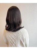 艶髪◎ラベンダーカラー+くびれヘア