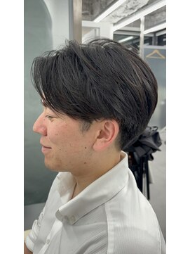 ジエクト アイロ 江坂駅前店(The Ect ilo) メンズ　センターパート　ツーブロック