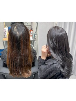 ヘアケアのスペシャリスト在籍！毛先までちゅるんな美髪へと導きます◇《心斎橋/髪質改善/縮毛矯正》