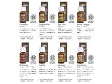 カラー施術中も心地よい香りに包まれて、頭皮と髪にうるおいと癒しを。