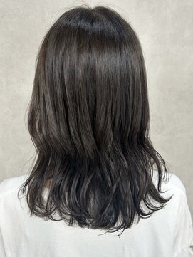 ルノン(LUNON) オリーブベージュ/カーキベージュ/暗髪