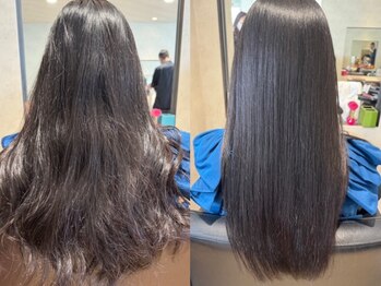 心斎橋スクエアの写真/髪のダメージが気になる方必見！紫外線ケア、髪質でお悩み、美しいロングヘアを手に入れたい方にオススメ◇
