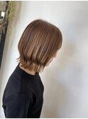 切りっぱなしボブ