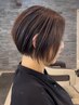 カット+フルカラー+トリートメント￥11000#宇都宮#ショートカット#白髪ぼかし