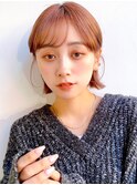 Say.黒髪ボブルフネビージュ小顔ワンレンミニボブショートボブ